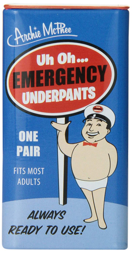 Archie McPhee Emergency Underpants
