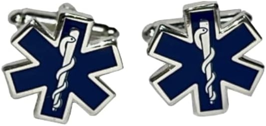 Paramedic Star of Life Cufflinks